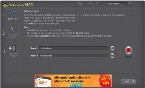RingtoneMAX铃声制作软件